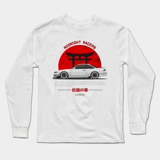 Tuner White Kouki S14 JDM Long Sleeve T-Shirt